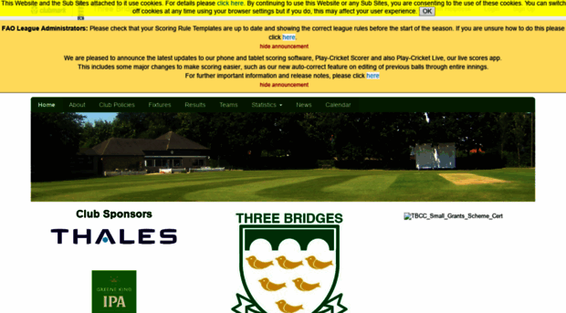 threebridges.play-cricket.com