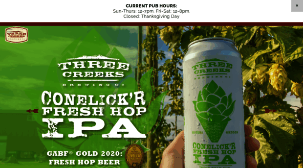 threecreeksbrewing.com