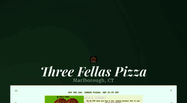 threefellaspizza.com