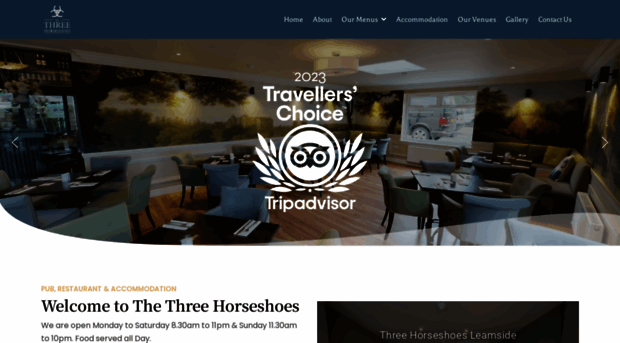 threehorseshoesleamside.co.uk