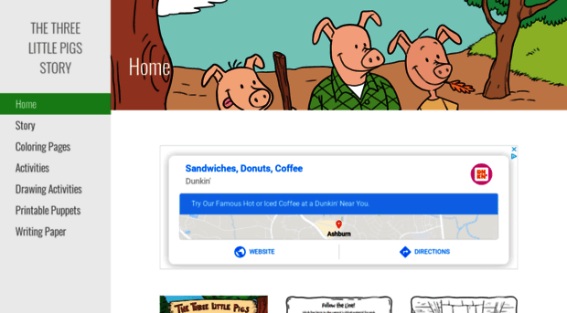 threelittlepigsstory.com