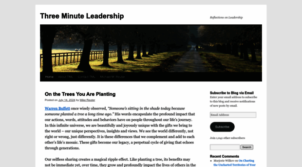 threeminuteleadership.com