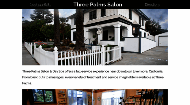 threepalmssalon.com