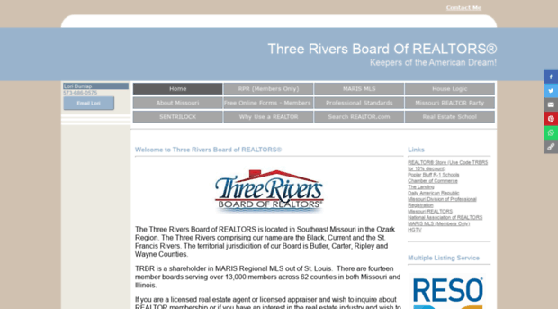 threeriversboardofrealtors.com