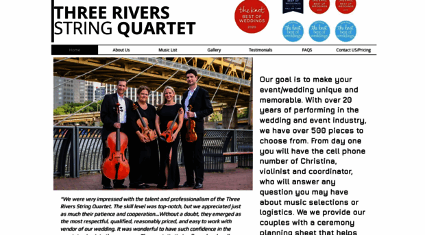 threeriversstringquartet.com