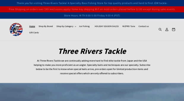 threeriverstackle.com