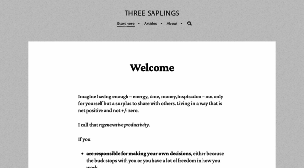 threesaplings.co