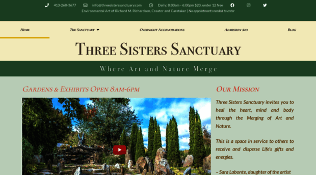 threesisterssanctuary.com