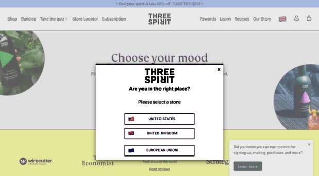 threespiritdrinks.com