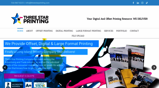 threestarprinting.com