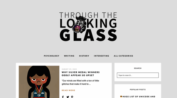 threwthelookingglass.com