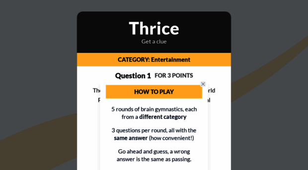 thrice.geekswhodrink.com