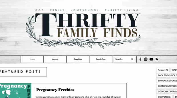 thriftyfamilyfinds.com