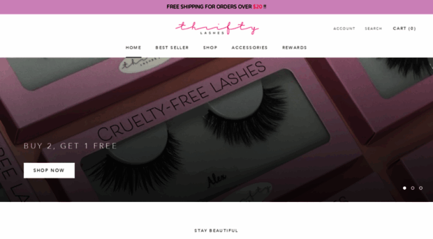 thriftylashes.com