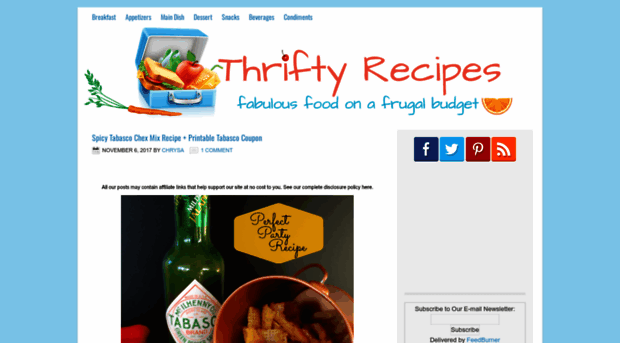 thriftyrecipes.com