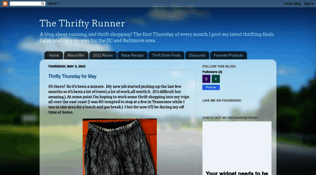 thriftyrunner.blogspot.com