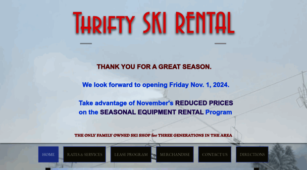 thriftyskirental.com