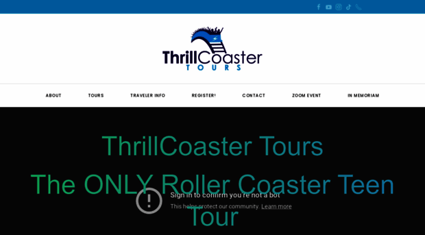 thrillcoastertours.com