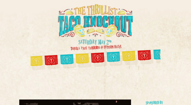 thrillisttacoknockout.splashthat.com