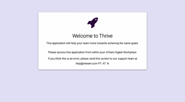 thrive.inteam.com