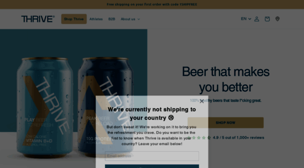 thrivebeer.com