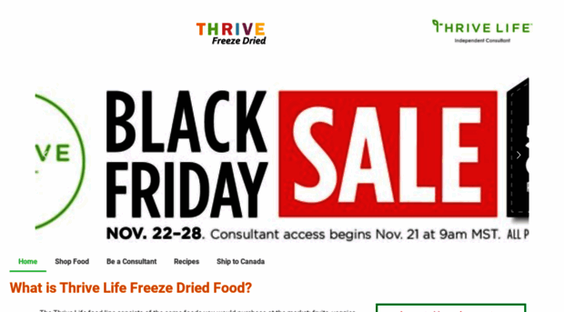 thrivefreezedried.com