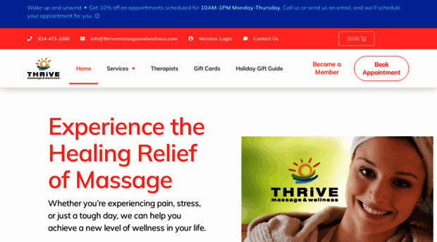 thrivemassageandwellness.com