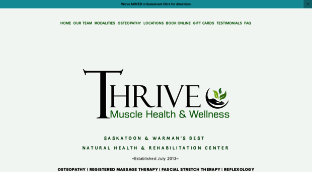 thrivemusclehealthandwellness.com