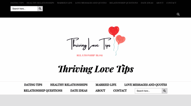 thrivinglovetips.com