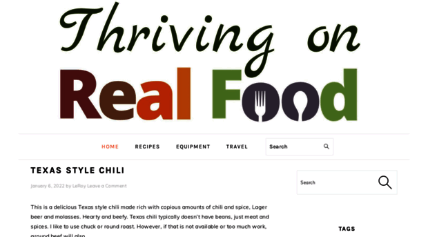 thrivingonrealfood.com