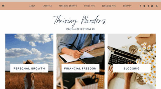 thrivingwonders.com