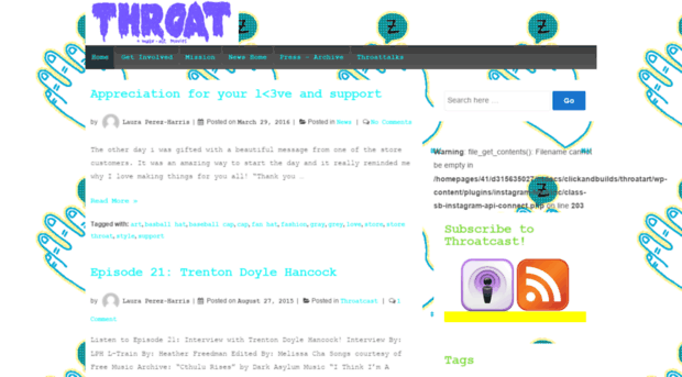 throatart.com