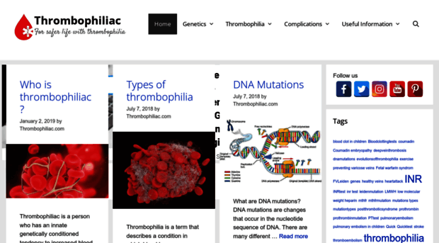 thrombophiliac.com