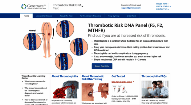 thrombosisdna.com