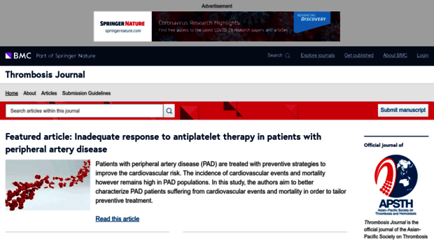 thrombosisjournal.biomedcentral.com