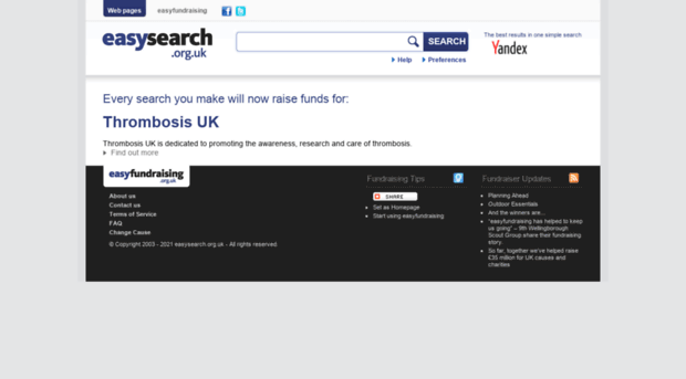 thrombosisuk.easysearch.org.uk