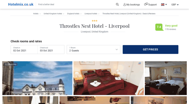 throstles-nest-hotel-liverpool.hotelmix.co.uk