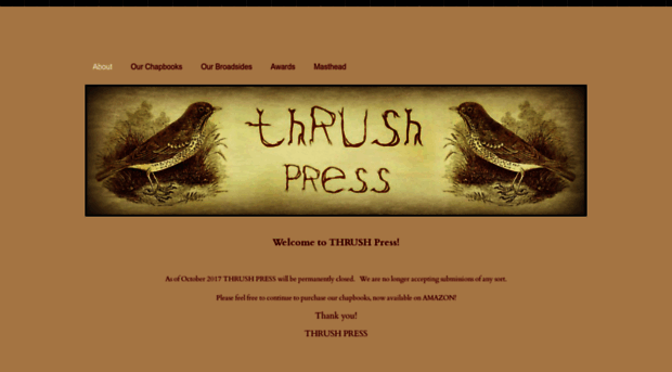 thrushpress.com