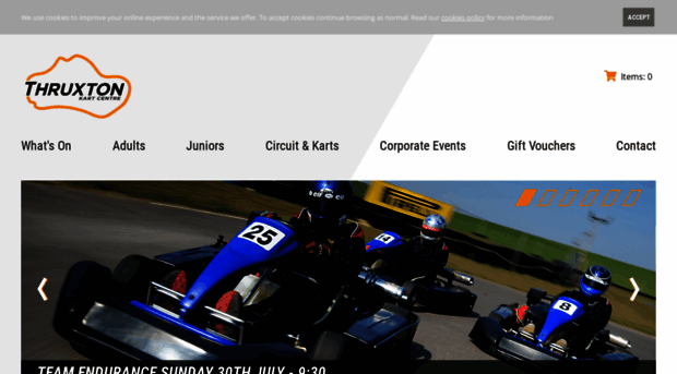 thruxtonkarting.co.uk