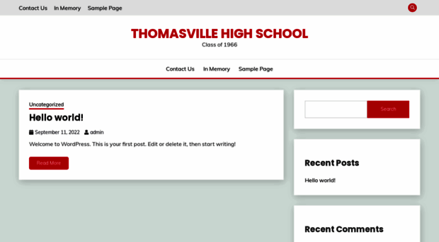 thsclassof1966.com