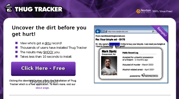 thugtrackerapp.com