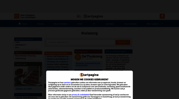 thuiszorg.startpagina.nl