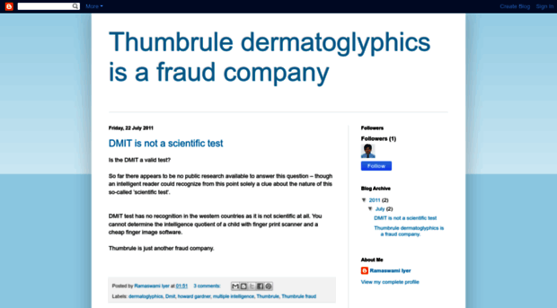 thumbrulefraud.blogspot.com