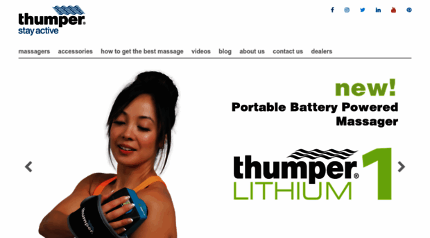 thumpermassager.uk