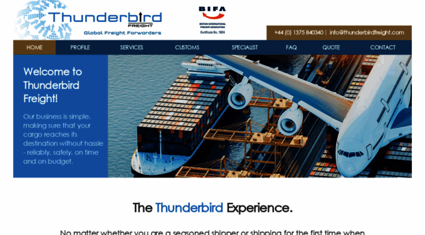 thunderbirdfreight.com