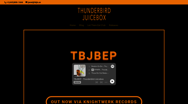 thunderbirdjuicebox.com