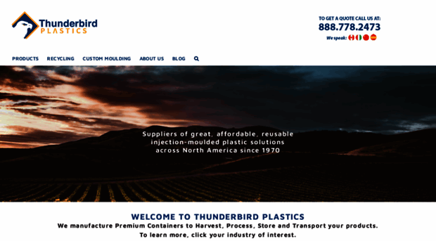 thunderbirdplastics.com