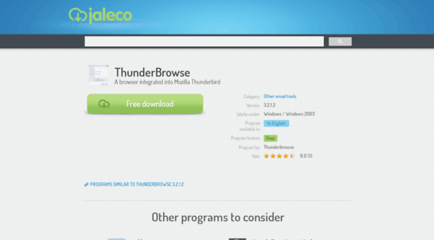 thunderbrowser.jaleco.com