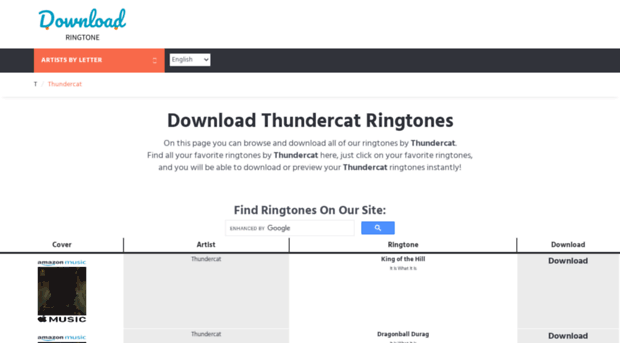 thundercat.download-ringtone.com