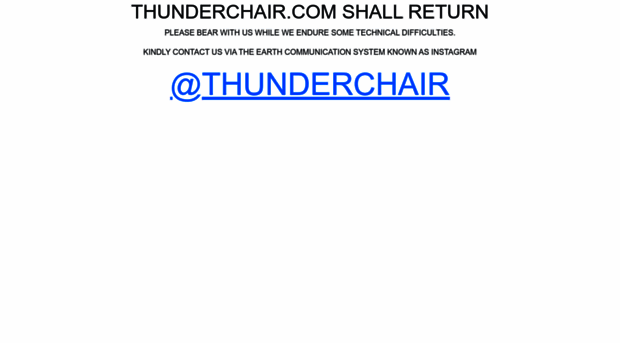 thunderchair.com